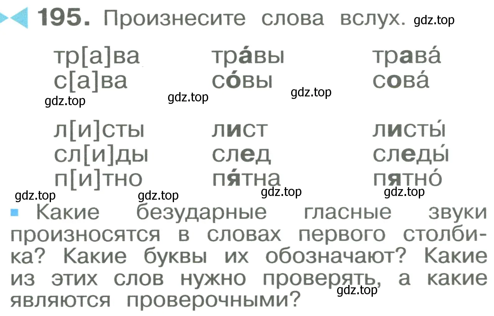 Условие номер 195 (страница 118) гдз по русскому языку 2 класс Рамзаева, Савельева, учебник 1 часть