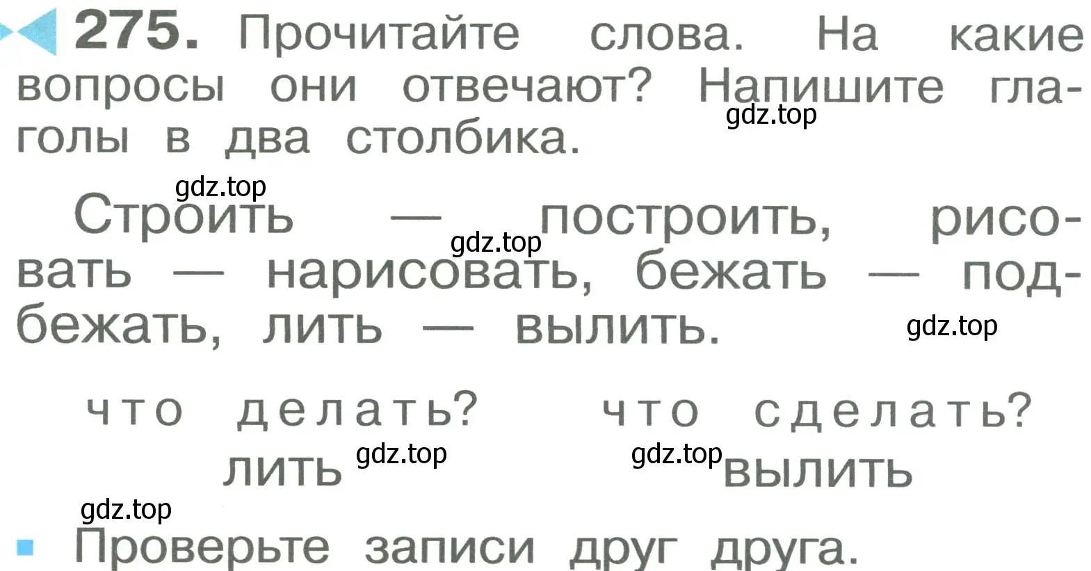 Условие номер 275 (страница 28) гдз по русскому языку 2 класс Рамзаева, Савельева, учебник 2 часть