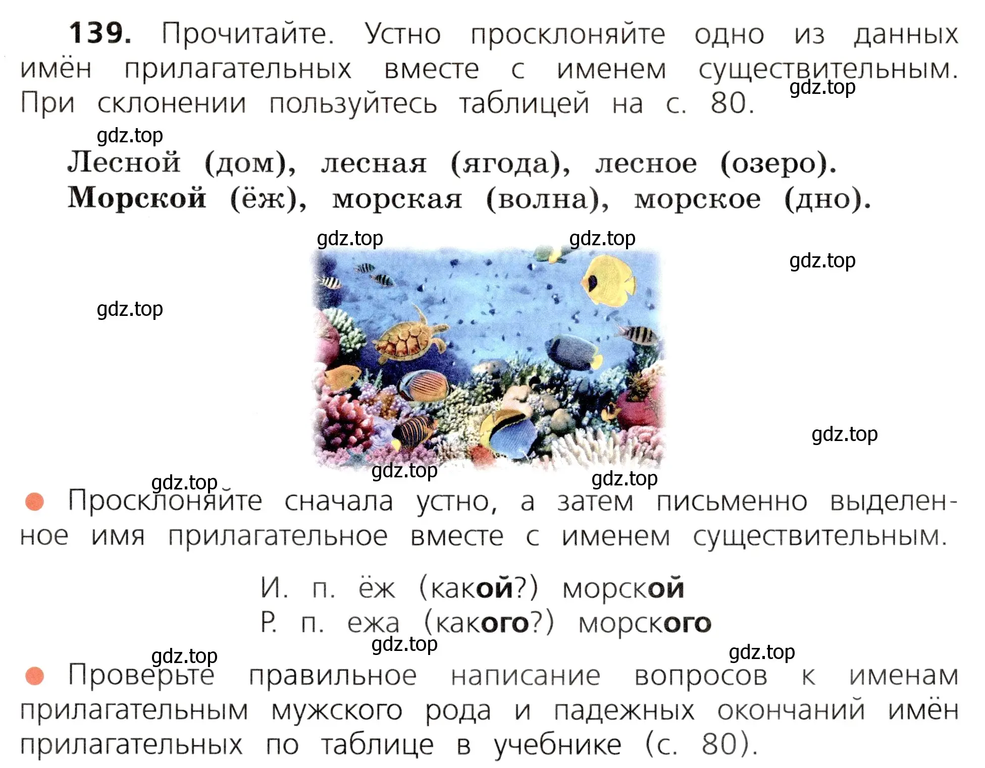 Условие номер 139 (страница 81) гдз по русскому языку 3 класс Канакина, Горецкий, учебник 2 часть