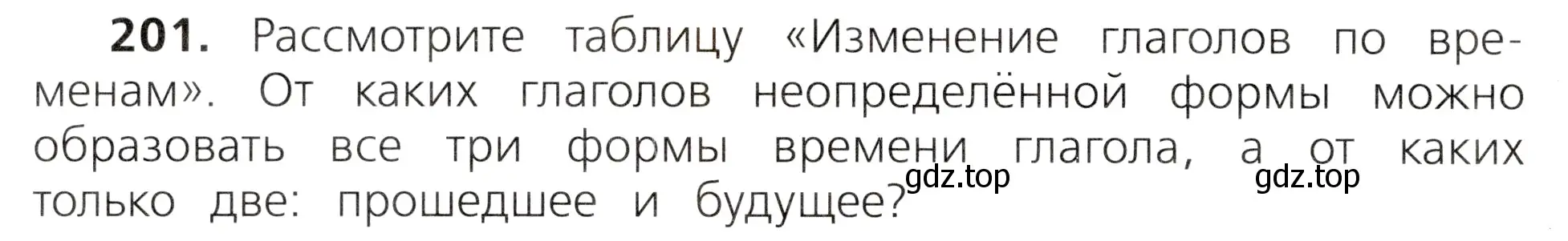 Условие номер 201 (страница 114) гдз по русскому языку 3 класс Канакина, Горецкий, учебник 2 часть