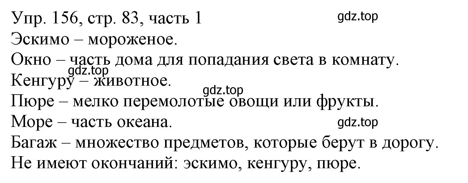 Решение номер 156 (страница 83) гдз по русскому языку 3 класс Канакина, Горецкий, учебник 1 часть