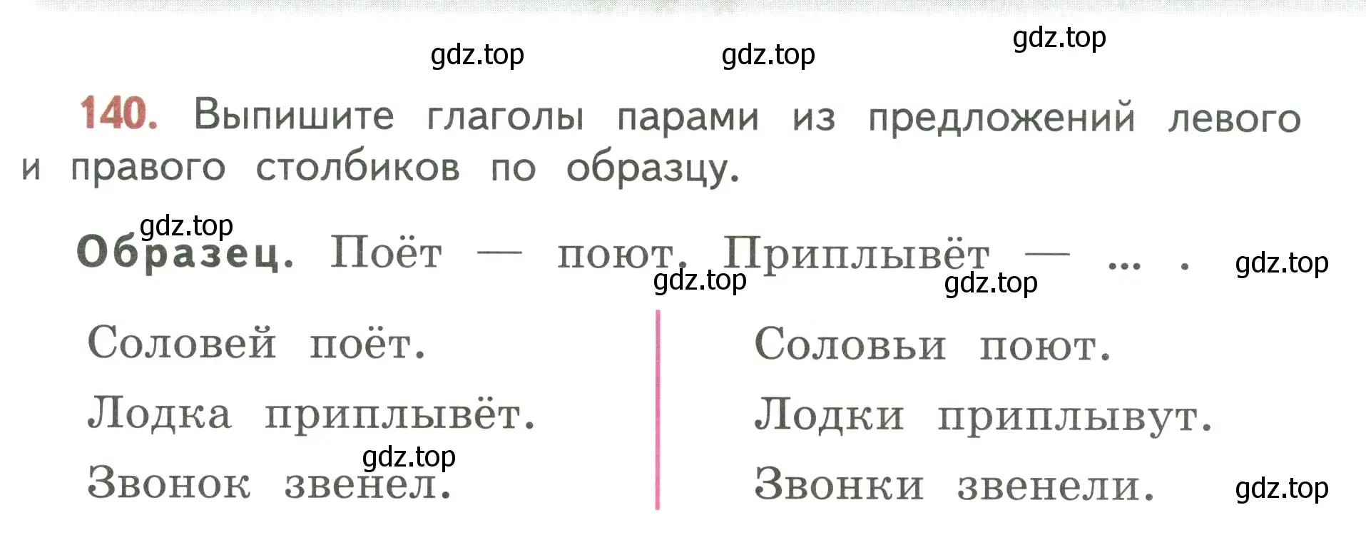 Условие номер 140 (страница 81) гдз по русскому языку 3 класс Климанова, Бабушкина, учебник 2 часть