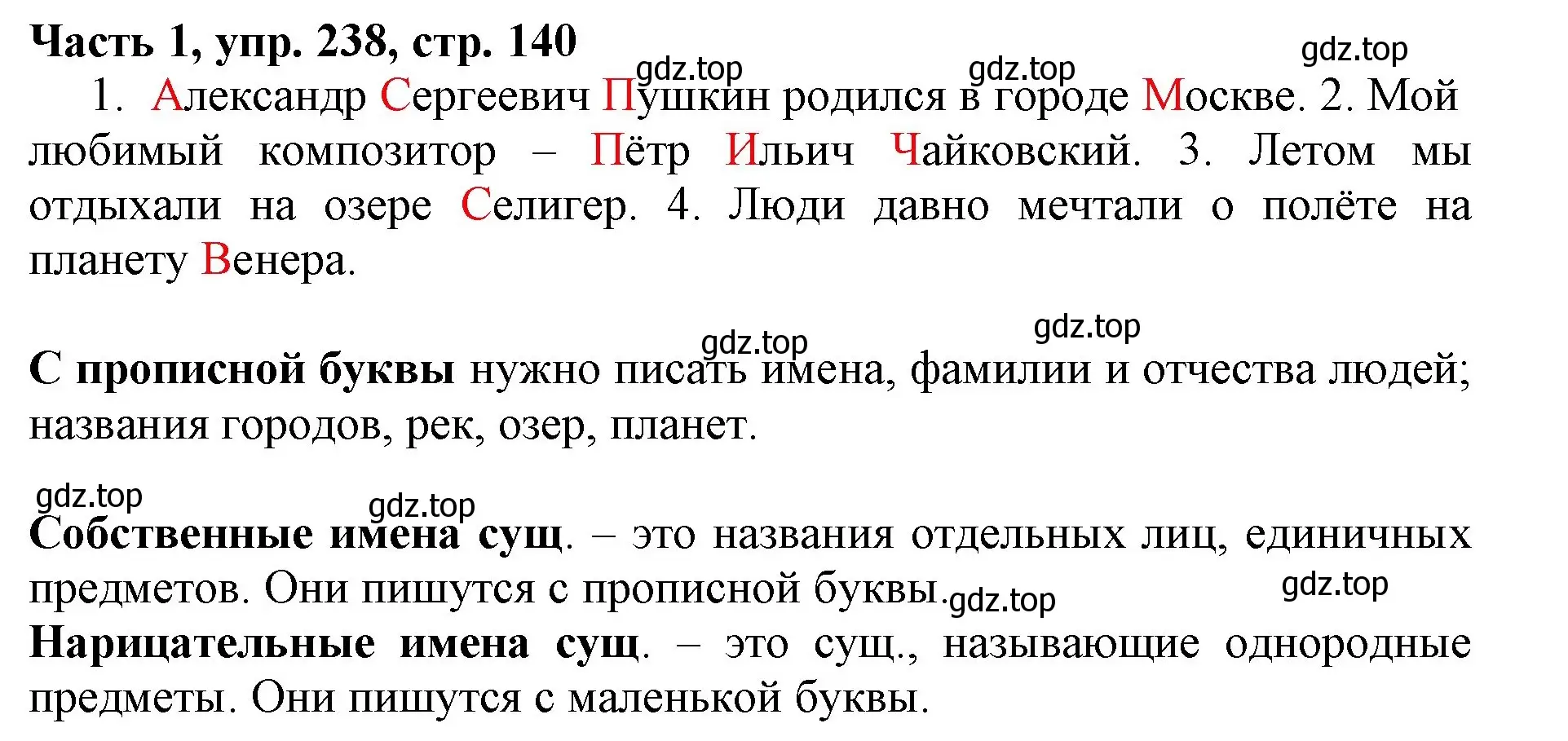 Решение номер 238 (страница 140) гдз по русскому языку 3 класс Климанова, Бабушкина, учебник 1 часть