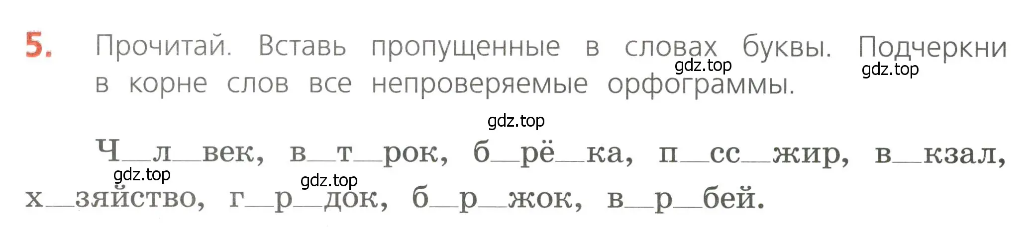 Условие номер 5 (страница 24) гдз по русскому языку 4 класс Канакина, тетрадь учебных достижений