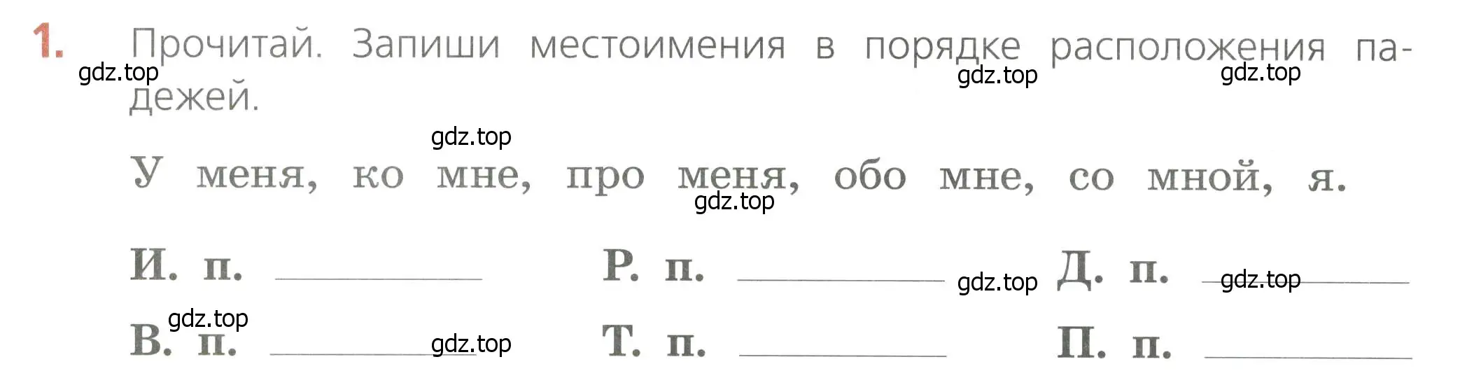 Условие номер 1 (страница 56) гдз по русскому языку 4 класс Канакина, тетрадь учебных достижений