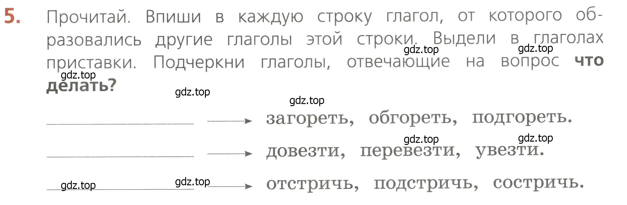 Условие номер 5 (страница 63) гдз по русскому языку 4 класс Канакина, тетрадь учебных достижений