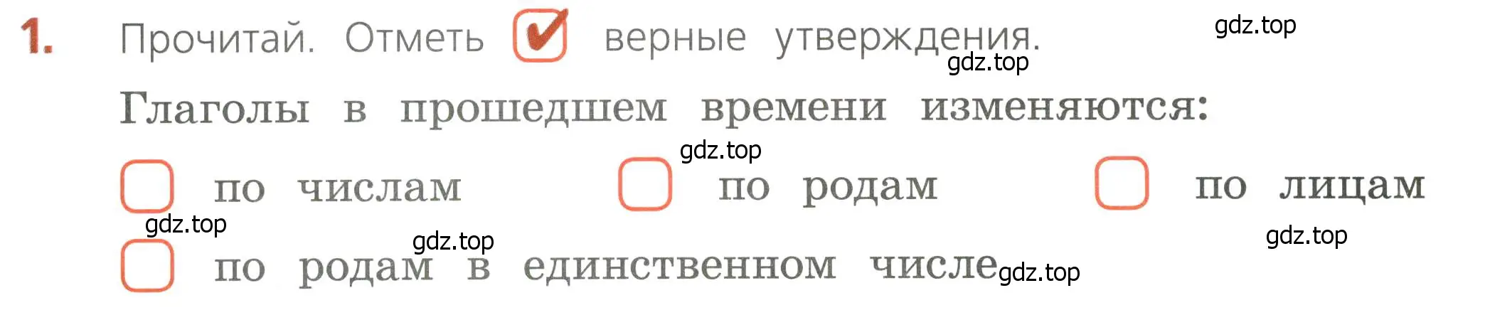 Условие номер 1 (страница 70) гдз по русскому языку 4 класс Канакина, тетрадь учебных достижений
