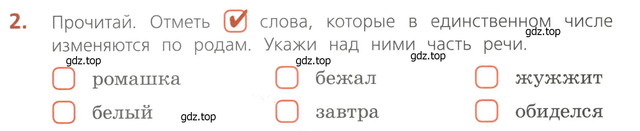 Условие номер 2 (страница 70) гдз по русскому языку 4 класс Канакина, тетрадь учебных достижений