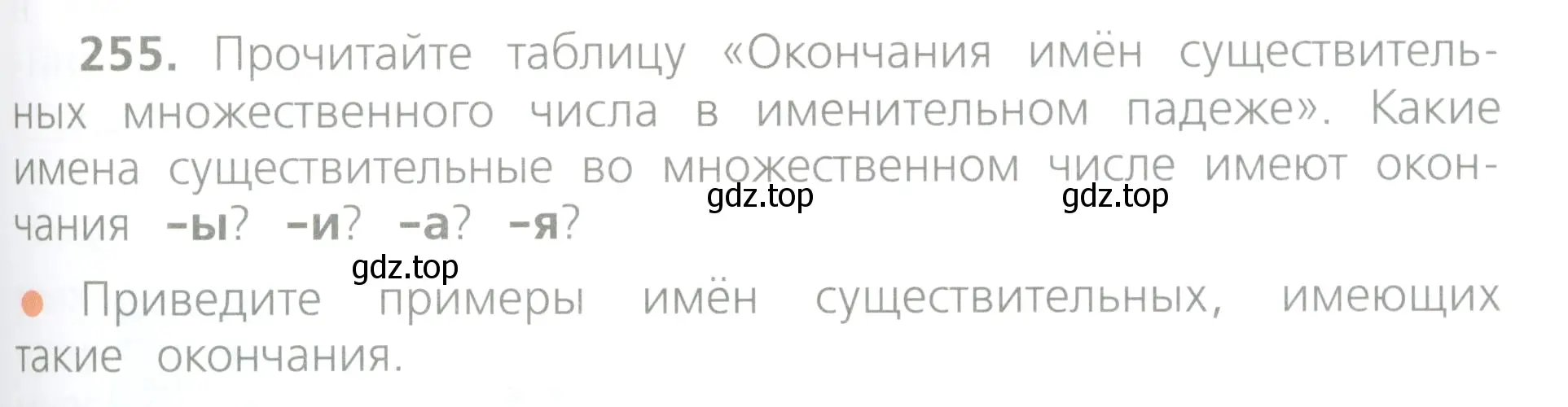 Условие номер 255 (страница 131) гдз по русскому языку 4 класс Канакина, Горецкий, учебник 1 часть