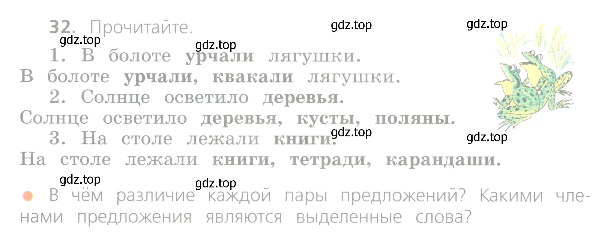 Условие номер 32 (страница 24) гдз по русскому языку 4 класс Канакина, Горецкий, учебник 1 часть