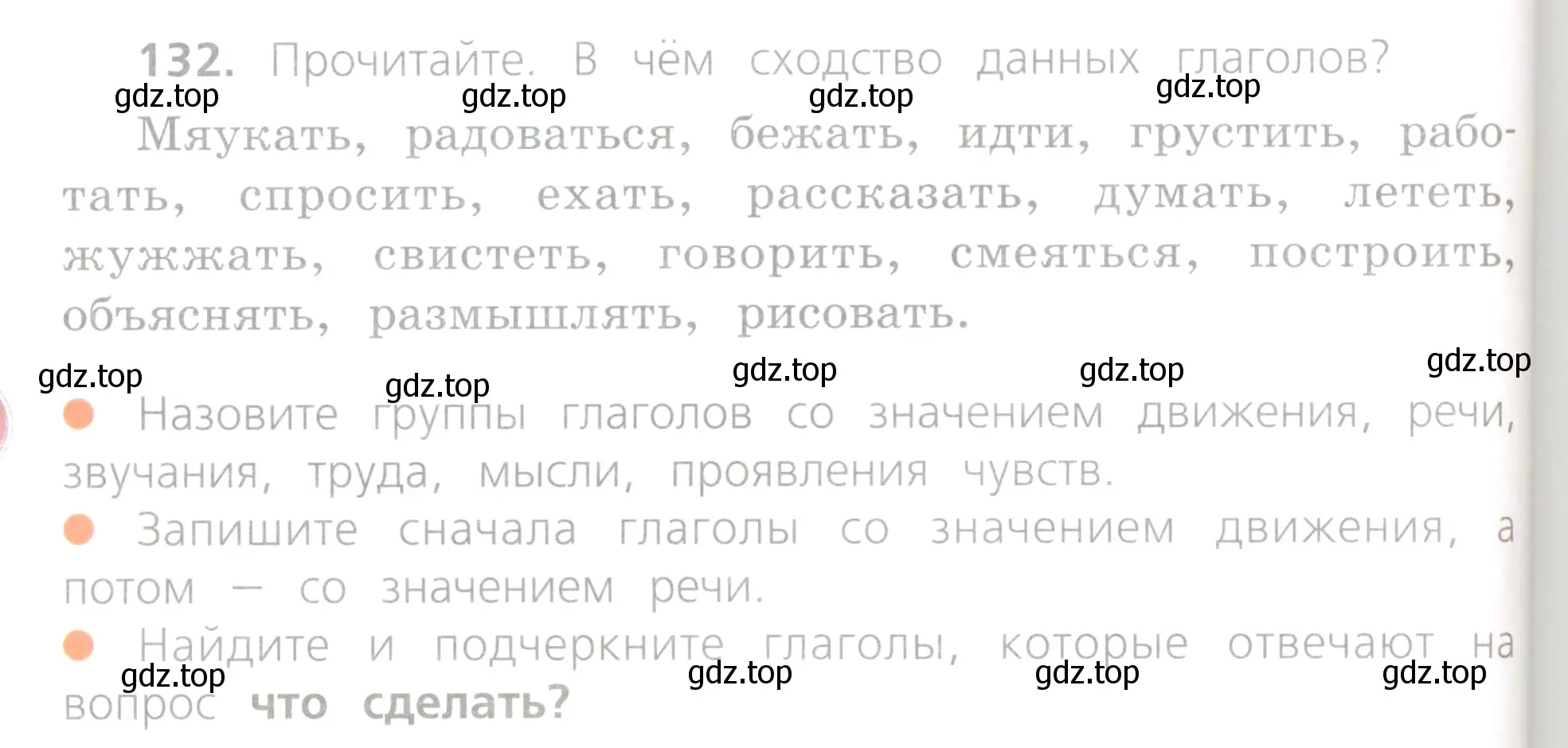 Условие номер 132 (страница 66) гдз по русскому языку 4 класс Канакина, Горецкий, учебник 2 часть