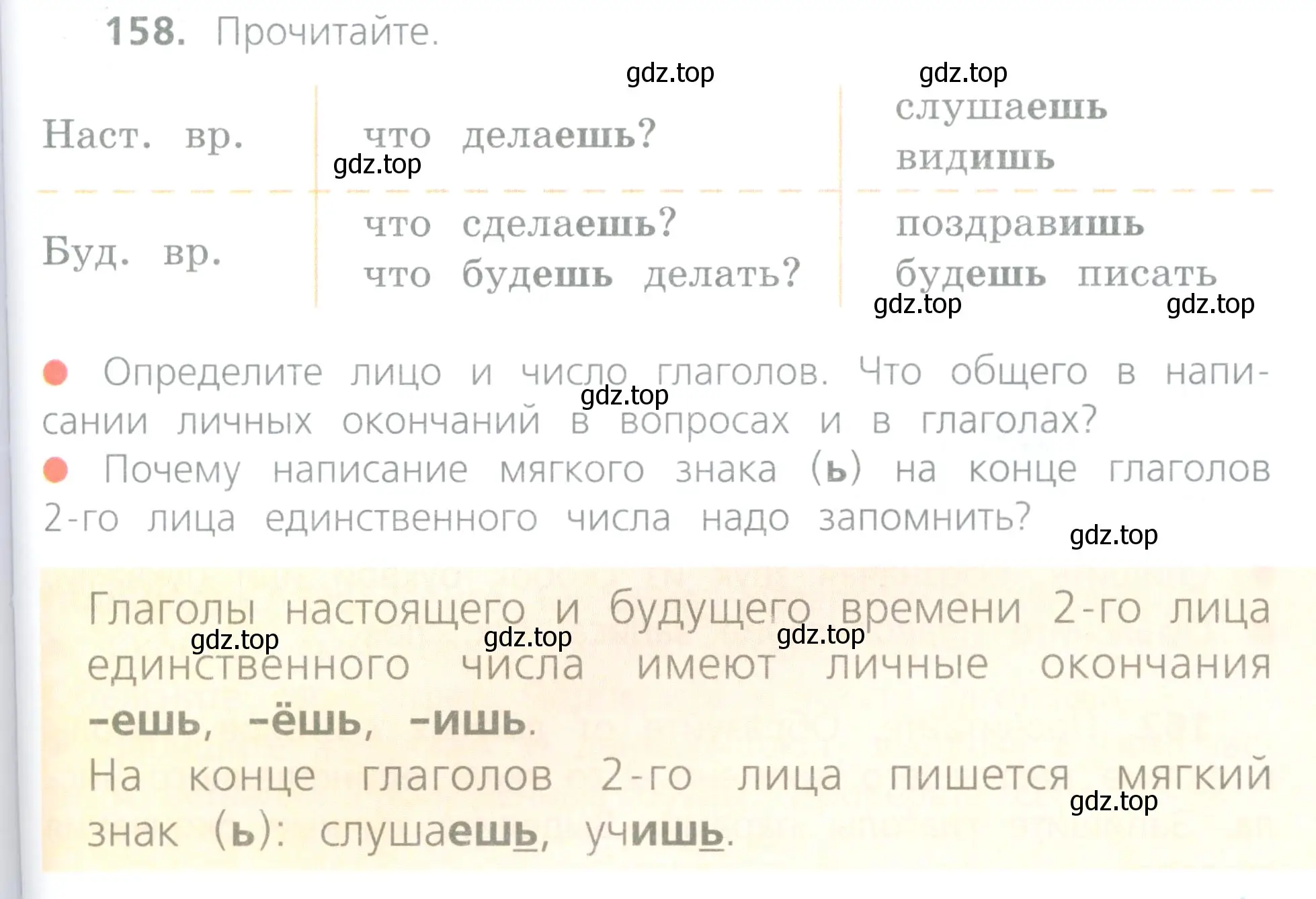 Условие номер 158 (страница 81) гдз по русскому языку 4 класс Канакина, Горецкий, учебник 2 часть