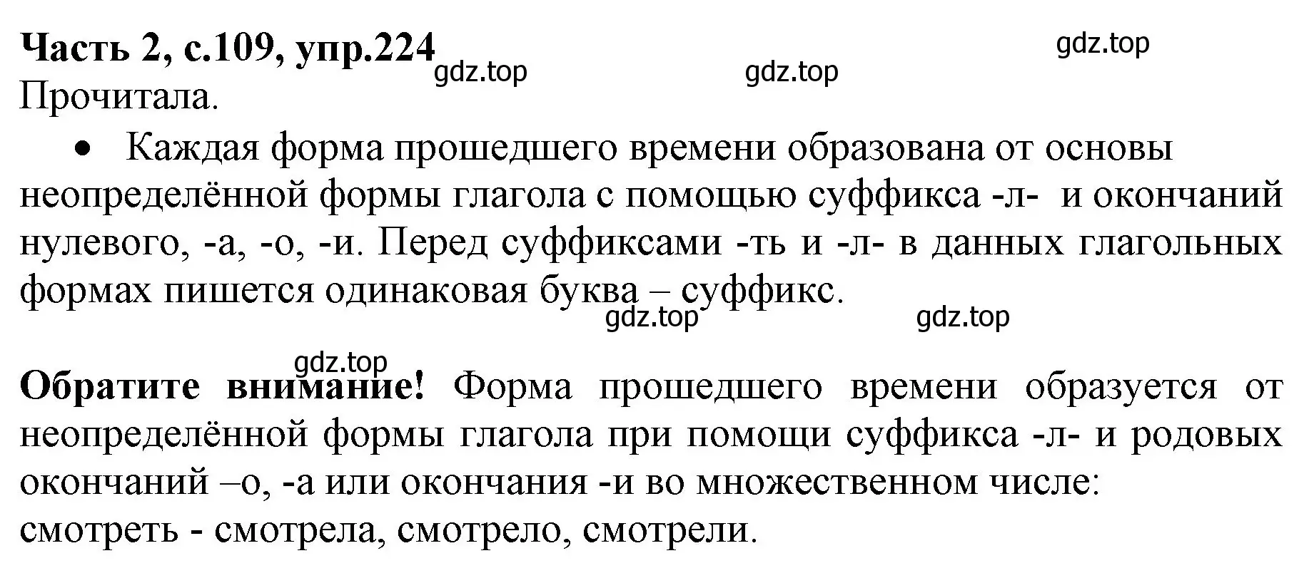 Решение номер 224 (страница 109) гдз по русскому языку 4 класс Канакина, Горецкий, учебник 2 часть