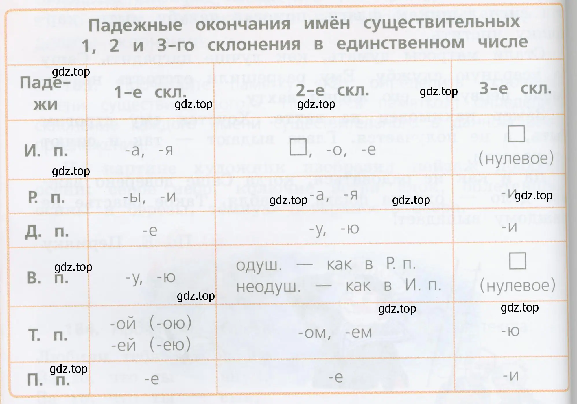 Просклонять имена существительные любого склонения парами: змея, чайка; воробей, медведь; морковь, степь