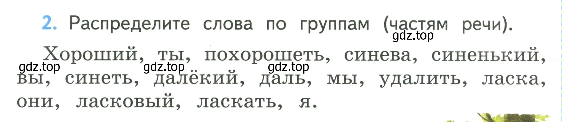 Условие номер 2 (страница 138) гдз по русскому языку 4 класс Климанова, Бабушкина, учебник 1 часть