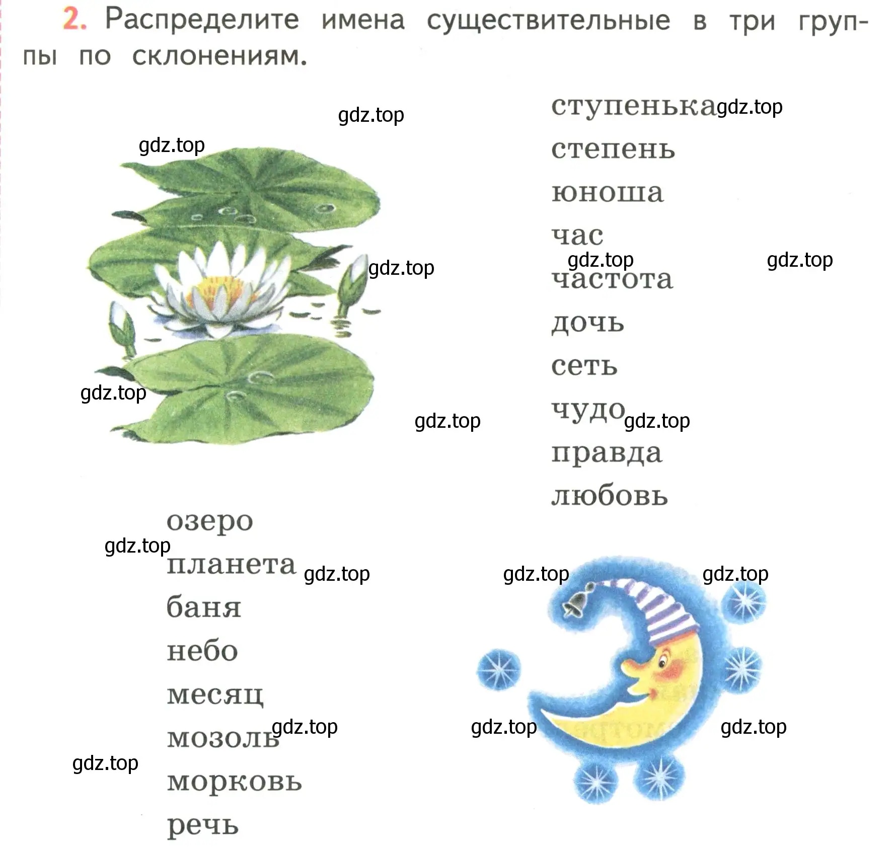 Условие номер 2 (страница 49) гдз по русскому языку 4 класс Климанова, Бабушкина, учебник 2 часть