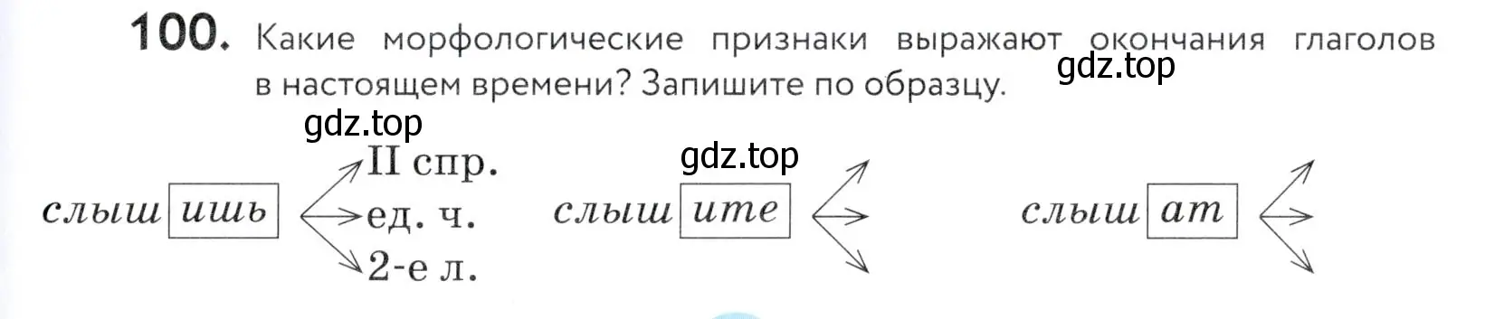 Условие номер 100 (страница 41) гдз по русскому языку 5 класс Купалова, Еремеева, учебник