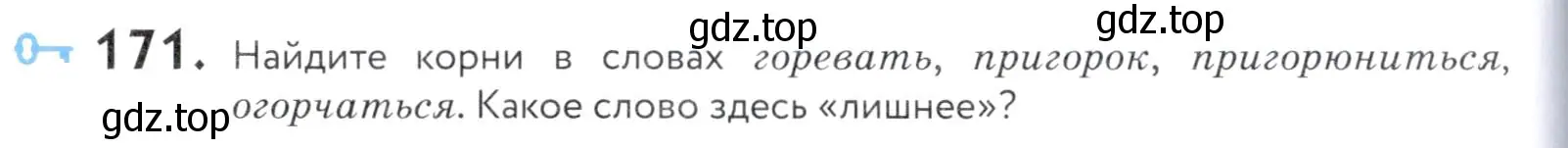 Условие номер 171 (страница 60) гдз по русскому языку 5 класс Купалова, Еремеева, учебник