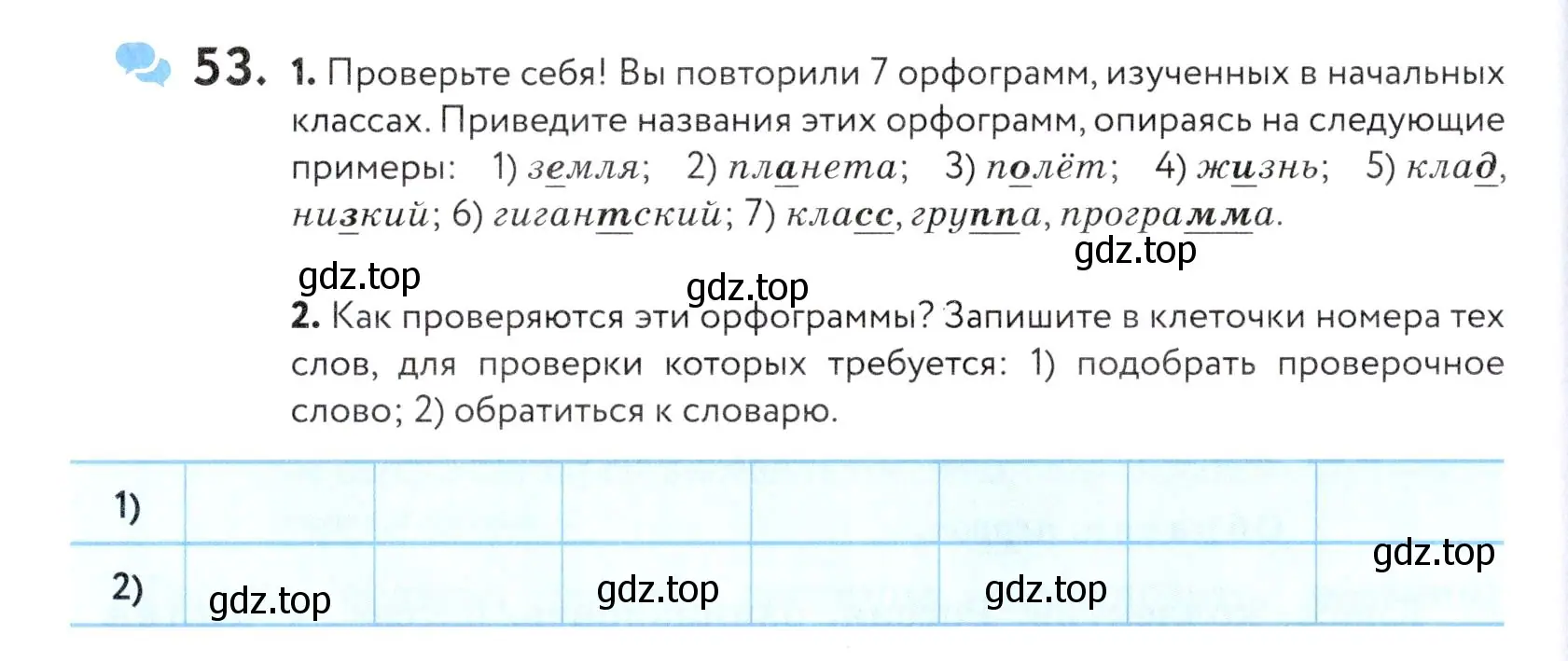 Условие номер 53 (страница 24) гдз по русскому языку 5 класс Купалова, Еремеева, учебник