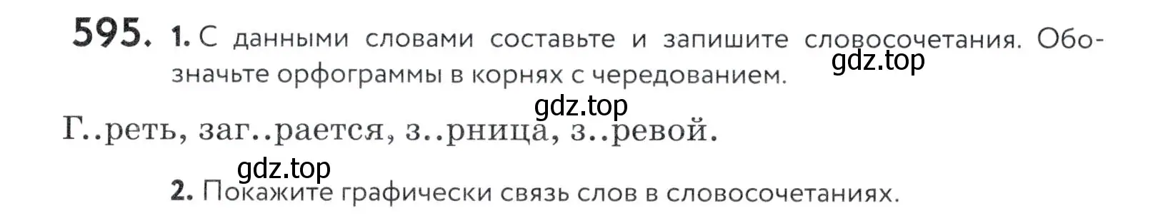 Условие номер 595 (страница 185) гдз по русскому языку 5 класс Купалова, Еремеева, учебник