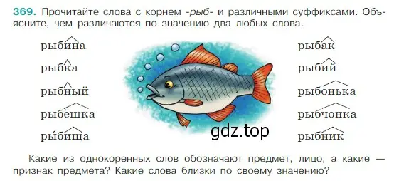 Условие Номер 369 (страница 178) гдз по русскому языку 5 класс Ладыженская, Баранов, учебник 1 часть