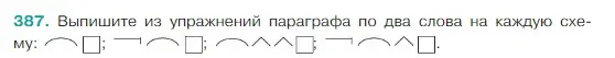 Условие Номер 387 (страница 184) гдз по русскому языку 5 класс Ладыженская, Баранов, учебник 1 часть