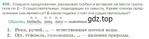 Условие Номер 456 (страница 7) гдз по русскому языку 5 класс Ладыженская, Баранов, учебник 2 часть