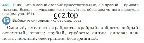 Условие Номер 462 (страница 10) гдз по русскому языку 5 класс Ладыженская, Баранов, учебник 2 часть