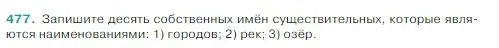 Условие Номер 477 (страница 16) гдз по русскому языку 5 класс Ладыженская, Баранов, учебник 2 часть