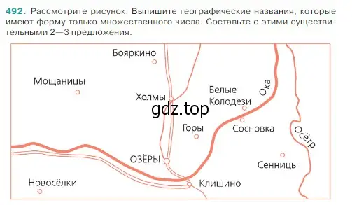 Условие Номер 492 (страница 21) гдз по русскому языку 5 класс Ладыженская, Баранов, учебник 2 часть