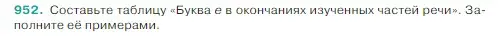 Условие Номер 952 (страница 225) гдз по русскому языку 5 класс Ладыженская, Баранов, учебник 2 часть