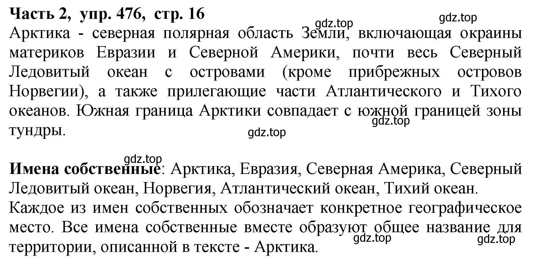 Решение Номер 476 (страница 16) гдз по русскому языку 5 класс Ладыженская, Баранов, учебник 2 часть