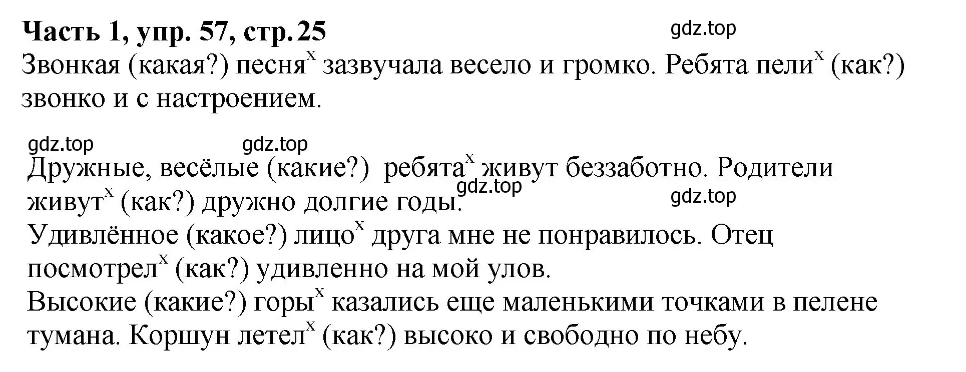 Решение Номер 57 (страница 25) гдз по русскому языку 5 класс Ладыженская, Баранов, учебник 1 часть