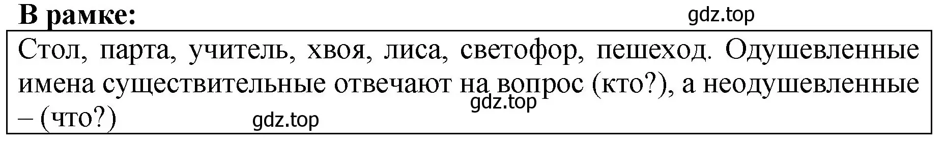 Решение  Задание в рамке (страница 20) гдз по русскому языку 5 класс Ладыженская, Баранов, учебник 1 часть