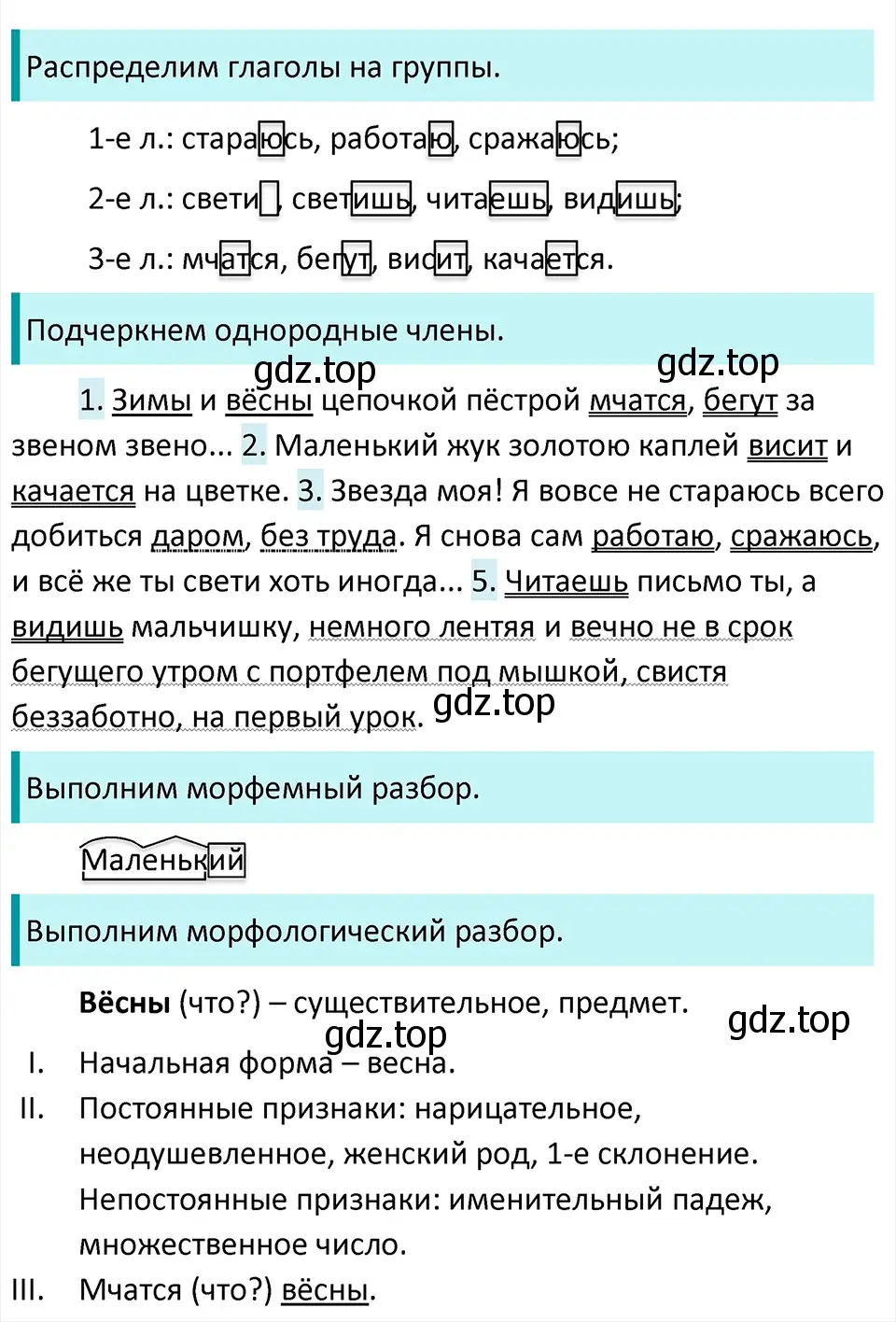 Решение 4. Номер 36 (страница 18) гдз по русскому языку 5 класс Ладыженская, Баранов, учебник 1 часть