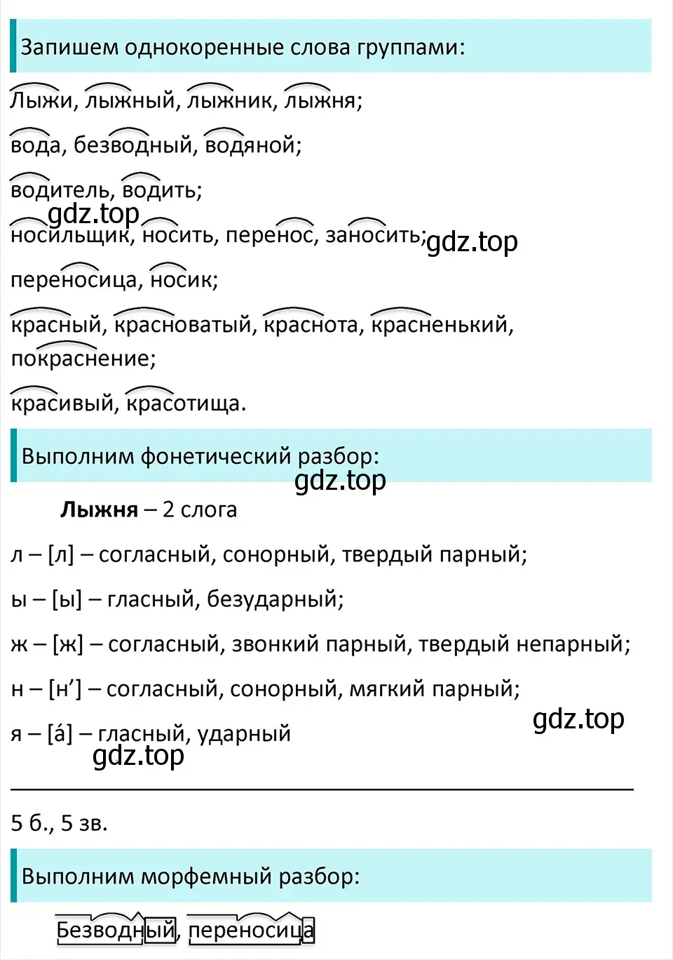 Решение 4. Номер 363 (страница 176) гдз по русскому языку 5 класс Ладыженская, Баранов, учебник 1 часть