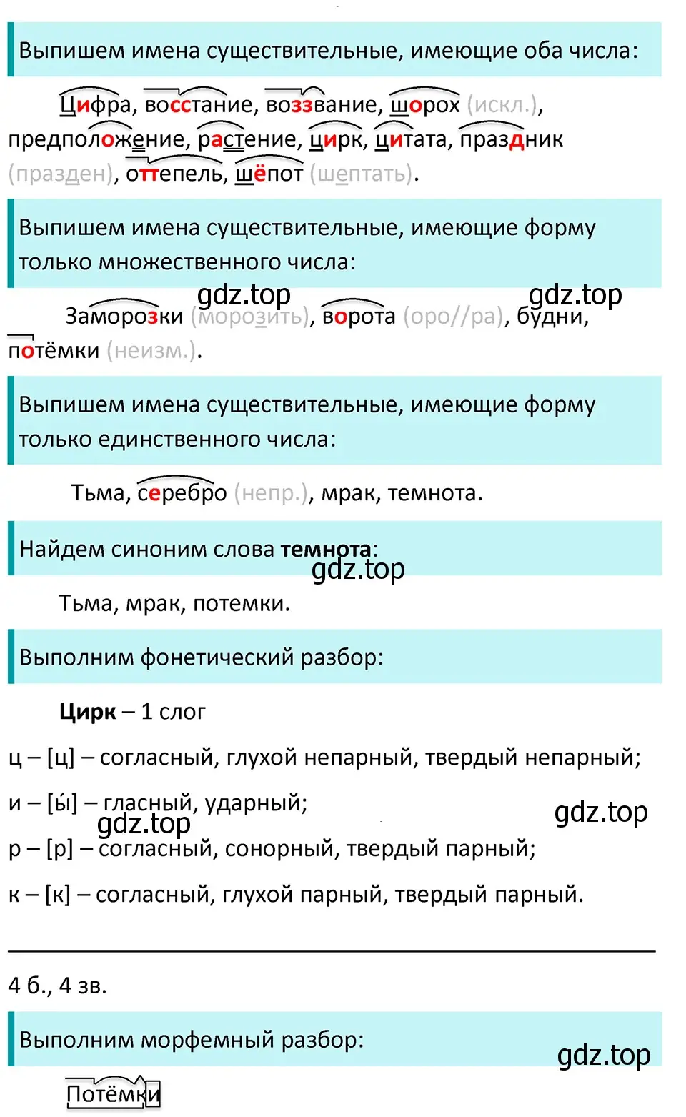 Решение 4. Номер 499 (страница 24) гдз по русскому языку 5 класс Ладыженская, Баранов, учебник 2 часть