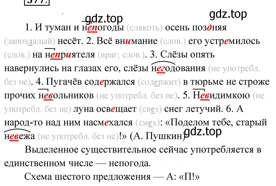 Решение 4. Номер 577 (страница 54) гдз по русскому языку 5 класс Ладыженская, Баранов, учебник 2 часть