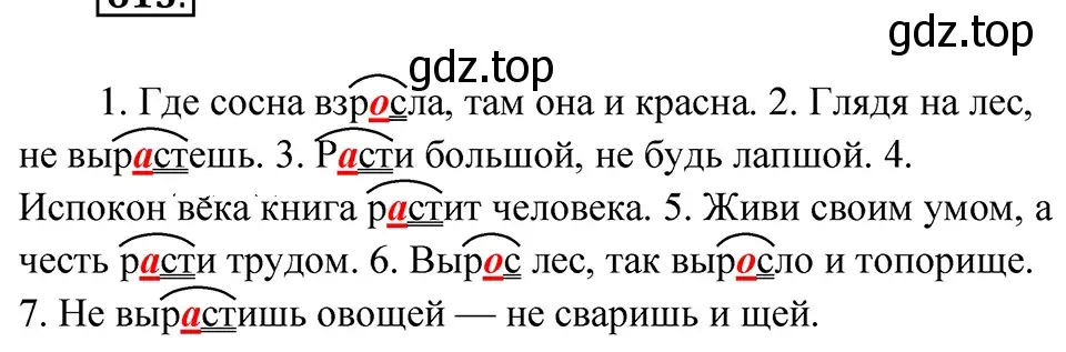 Решение 4. Номер 613 (страница 68) гдз по русскому языку 5 класс Ладыженская, Баранов, учебник 2 часть