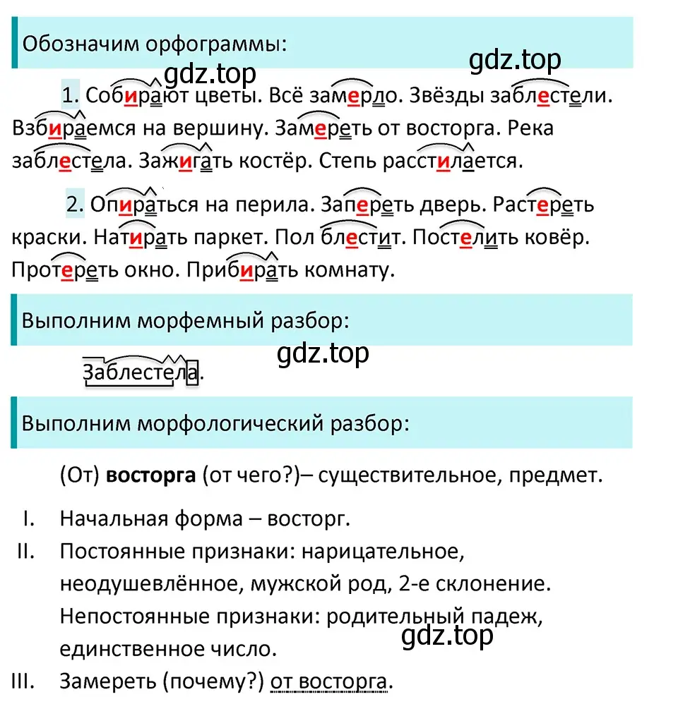 Решение 4. Номер 725 (страница 118) гдз по русскому языку 5 класс Ладыженская, Баранов, учебник 2 часть