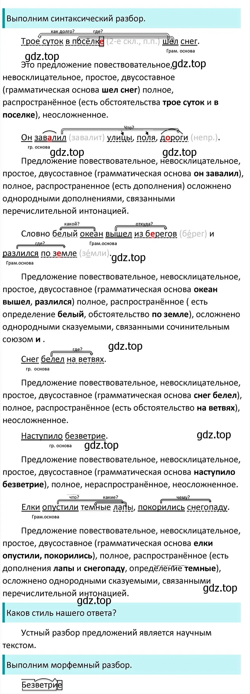 Решение 4. Номер 910 (страница 206) гдз по русскому языку 5 класс Ладыженская, Баранов, учебник 2 часть