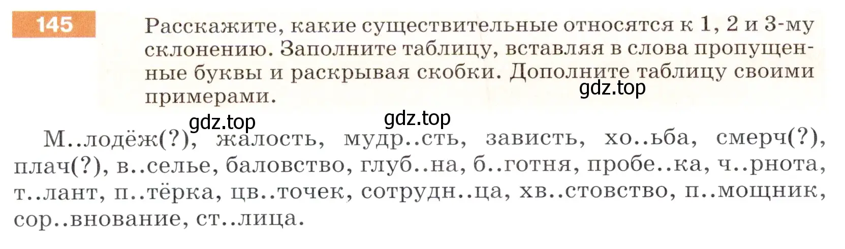 Условие номер 145 (страница 50) гдз по русскому языку 5 класс Разумовская, Львова, учебник 1 часть