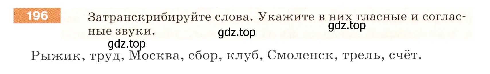 Условие номер 196 (страница 68) гдз по русскому языку 5 класс Разумовская, Львова, учебник 1 часть