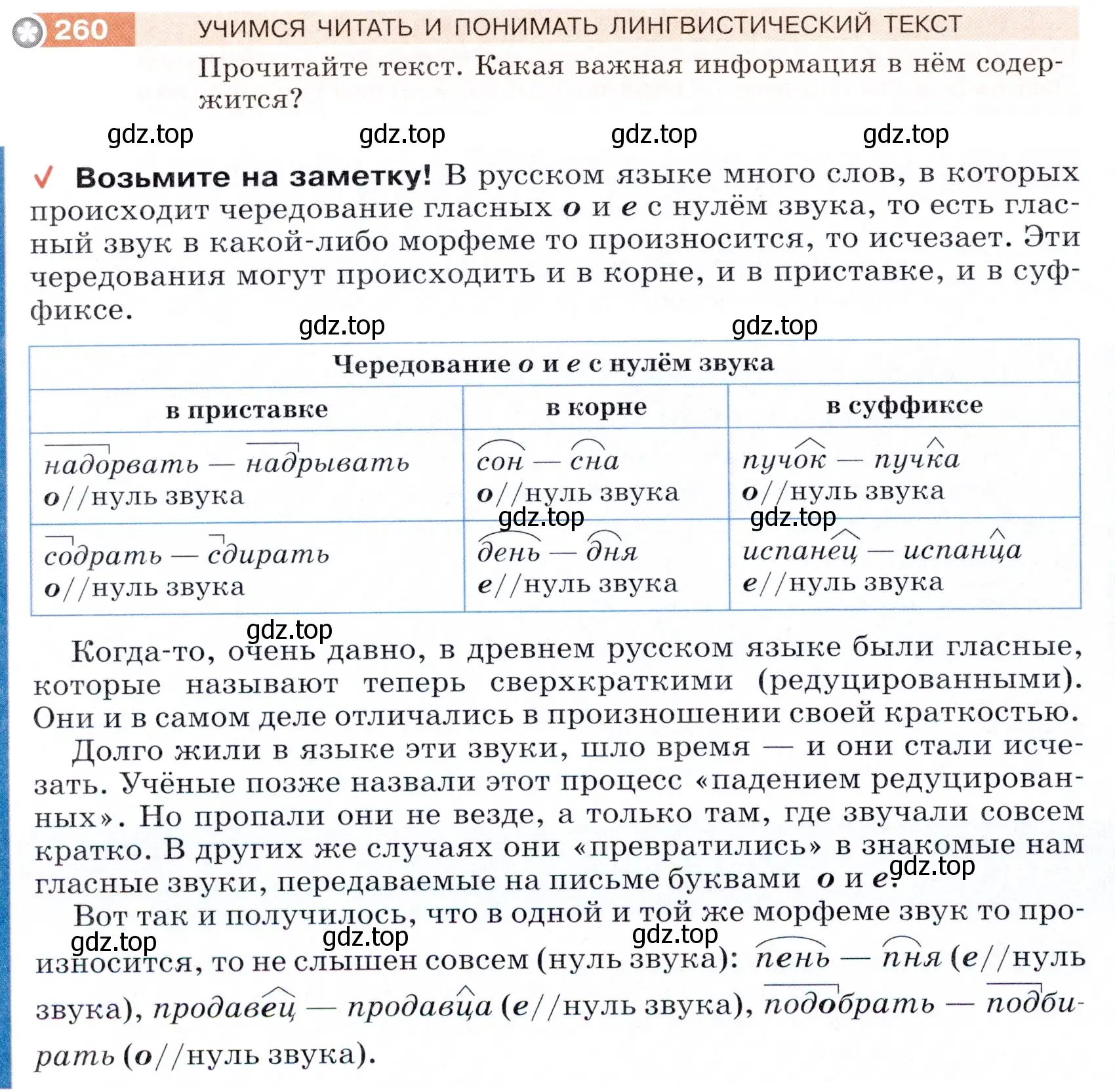 Условие номер 260 (страница 86) гдз по русскому языку 5 класс Разумовская, Львова, учебник 1 часть