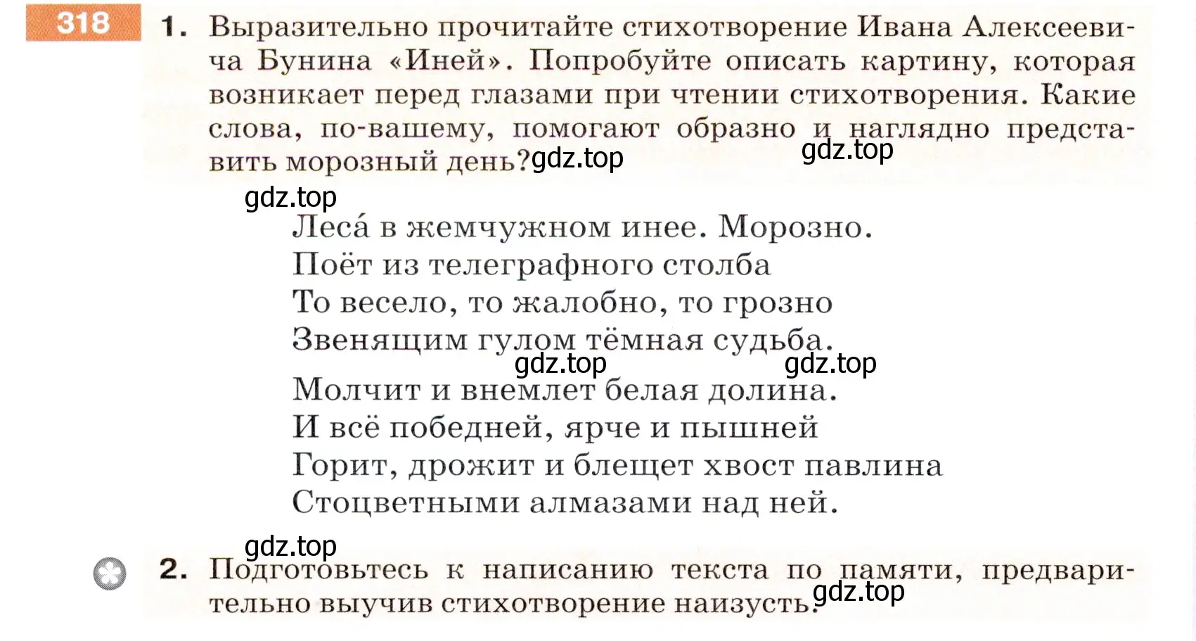 Условие номер 318 (страница 104) гдз по русскому языку 5 класс Разумовская, Львова, учебник 1 часть