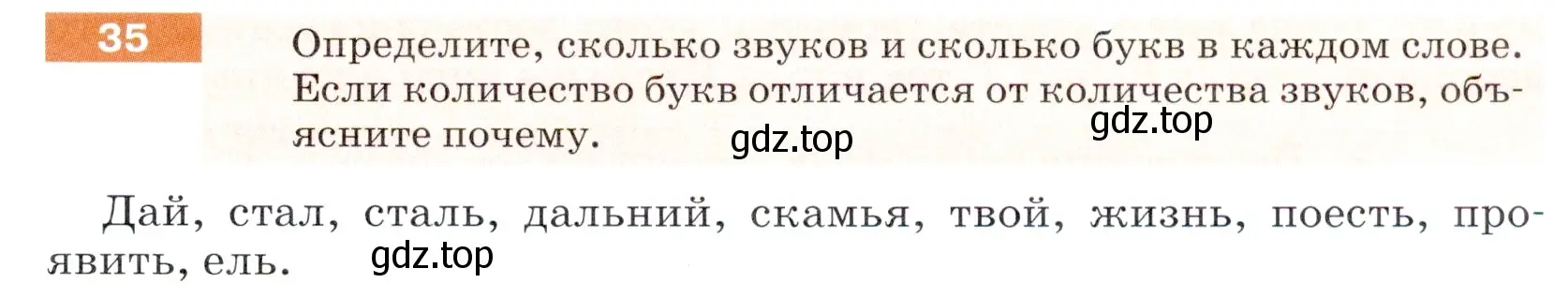 Условие номер 35 (страница 17) гдз по русскому языку 5 класс Разумовская, Львова, учебник 1 часть