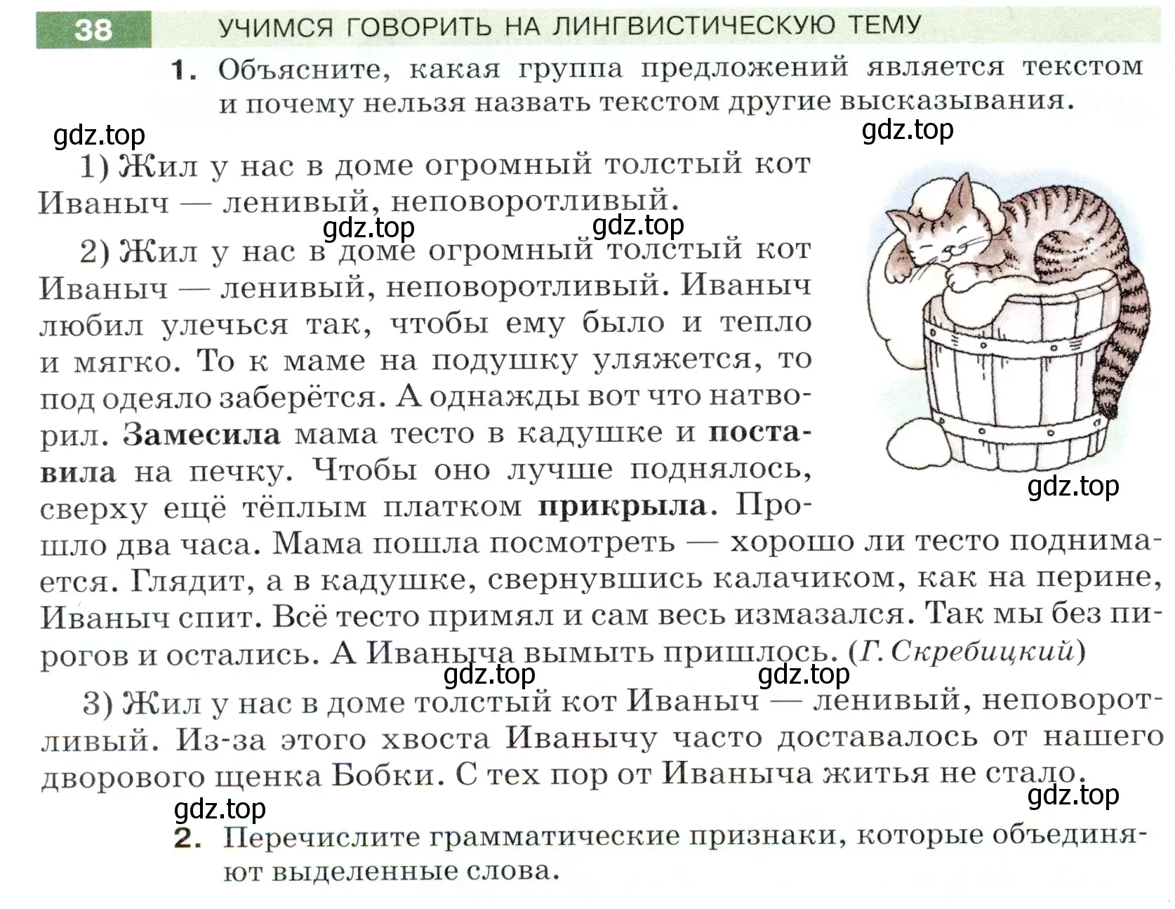 Условие номер 38 (страница 18) гдз по русскому языку 5 класс Разумовская, Львова, учебник 1 часть