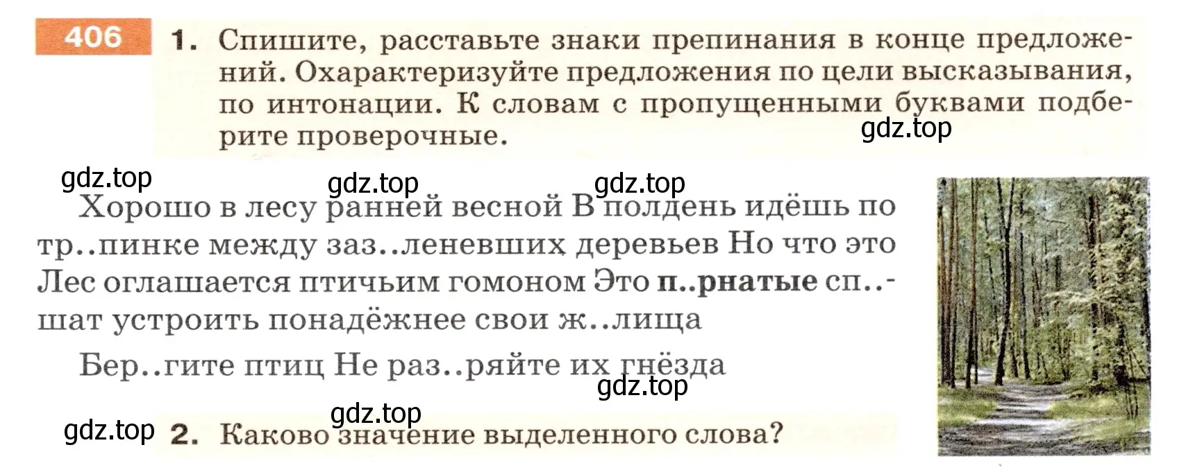 Условие номер 406 (страница 17) гдз по русскому языку 5 класс Разумовская, Львова, учебник 2 часть