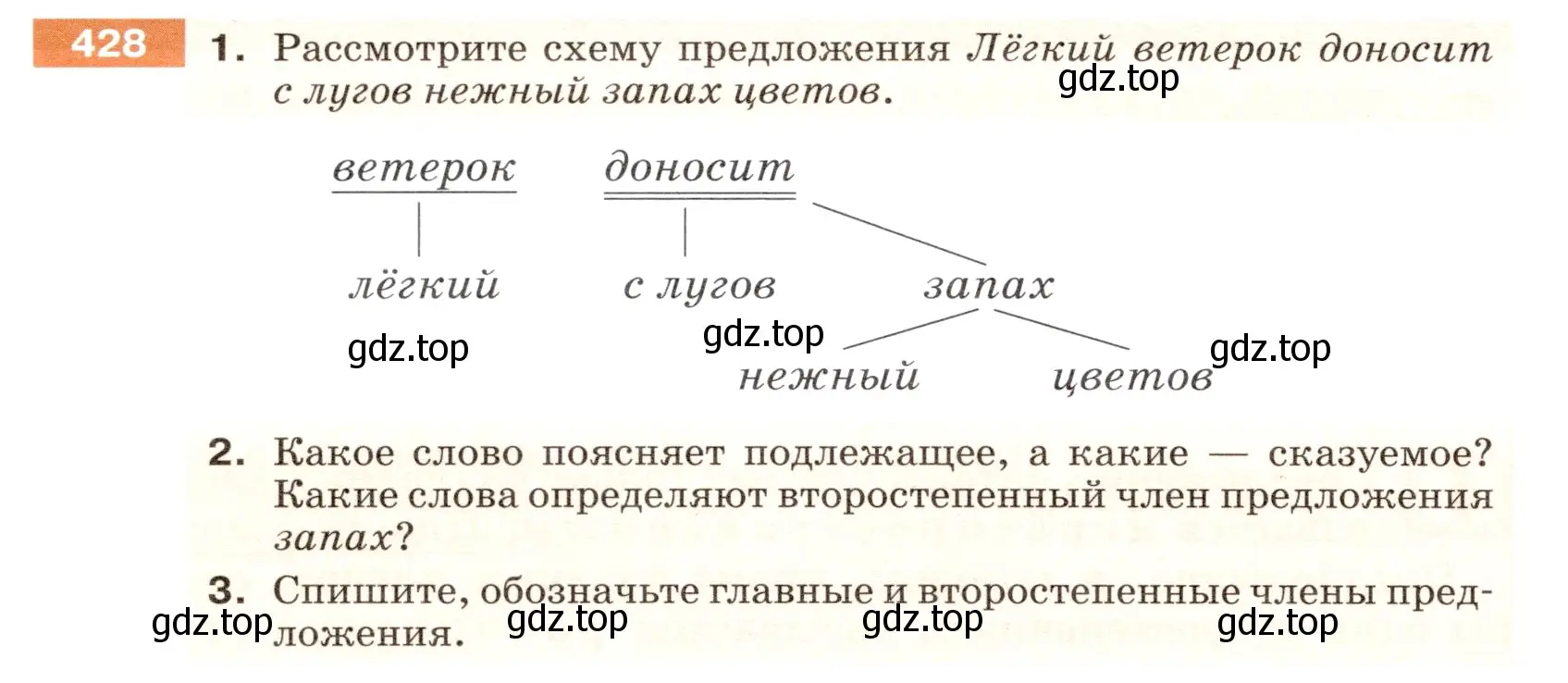 Условие номер 428 (страница 24) гдз по русскому языку 5 класс Разумовская, Львова, учебник 2 часть