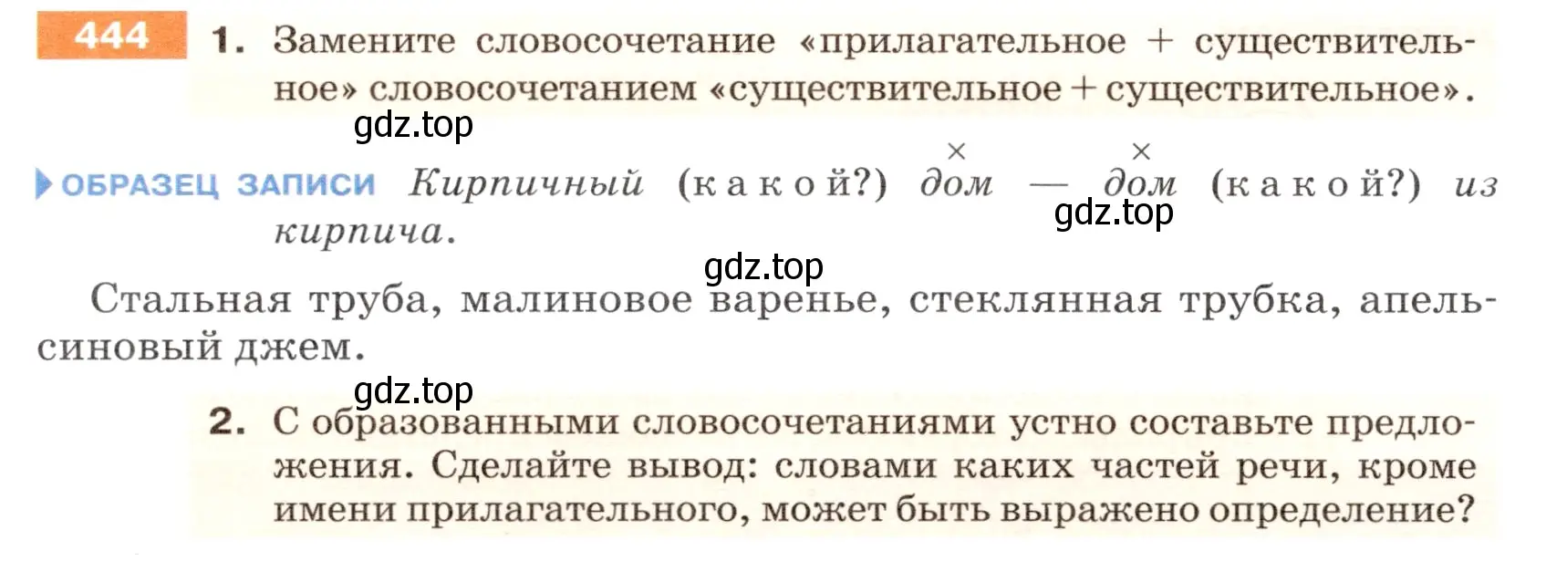 Условие номер 444 (страница 28) гдз по русскому языку 5 класс Разумовская, Львова, учебник 2 часть